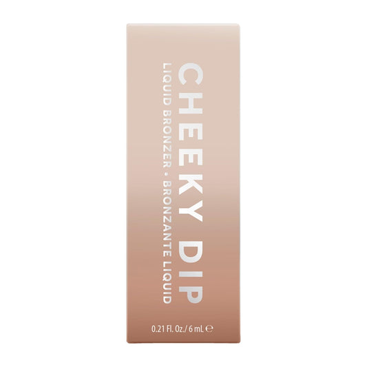 W7 Cheeky Dip Liquid Bronzer - Pigmented Face Bronzing Makeup - Satin Matte Finish - Turn On